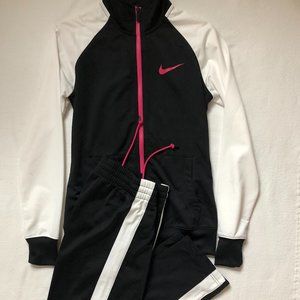 Nike Black/White Athletic Suit, Small